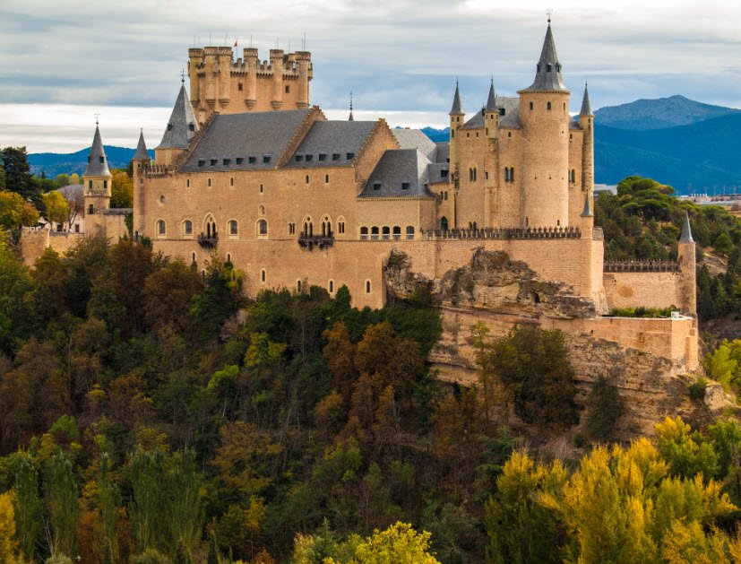 Alcázar of Segovia, Segovia, Castile and León, Spain